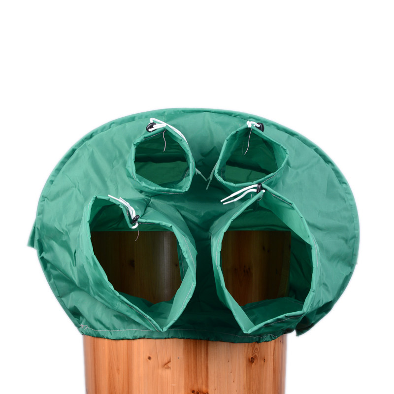 熏蒸桶罩木桶罩子汗蒸服折叠斗蓬蒸膝盖全身蒸衣服蒸汽罩保温盖子