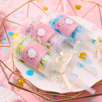 Wedding celebration supplies Daquan push push music Hand-held small fireworks tube gun Wedding birthday party spray tube creative color flowers