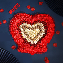 Wedding Wedding supplies Early birth precious son decoration Wedding room decoration creative new house Xi word stickers ornaments Press bed Xi paper-cut