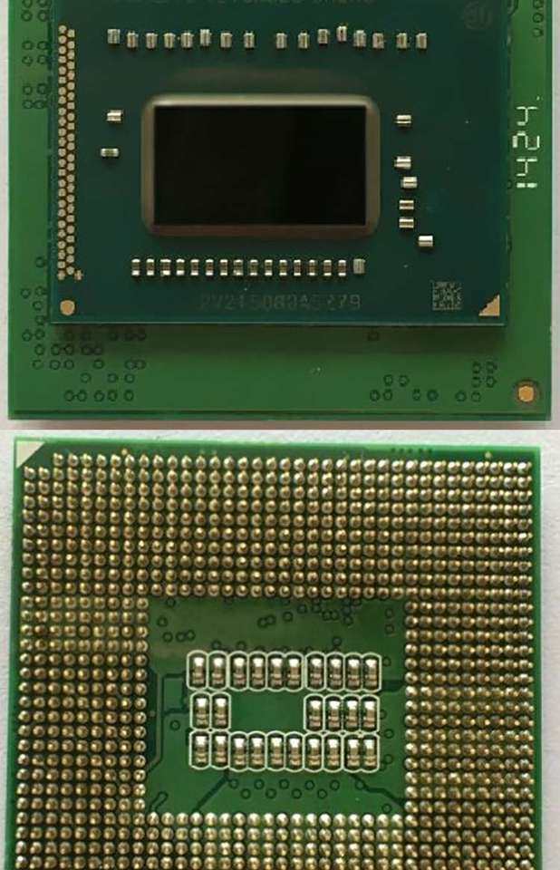 intel工控bga加针cpui5-3230m sr0wx低功耗笔记本电脑cpubga转pga_7折