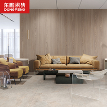 Talk Show Congress Dongpeng Tile Wood Grain Nordic Style Living Room Matt 800x2600 TV Background Wall tiles