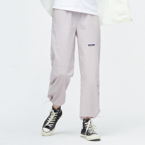 Outdoor quick-drying pants womens summer thin wide-legged overalls loose breathable sunscreen mountain fast-drying pants