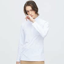 Outdoor elastic quick-drying T-shirt mens long sleeve thin loose large size breathable sweat-absorbing hiking fast clothes