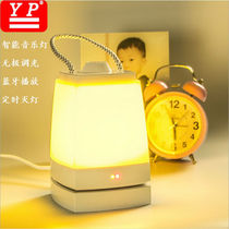 Creative Chinese living room study bedroom Pastoral art Simple bedside lamp Lotus resin decorative table lamp E new