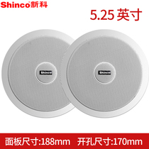 Xinke V3 two four Bluetooth top speaker audio amplifier integrated set coaxial tweeter speaker 5 inches