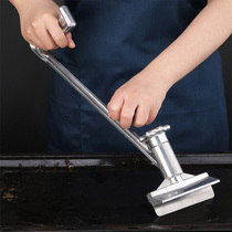 Commercial cleaning of the barbecue grill for the barbecue