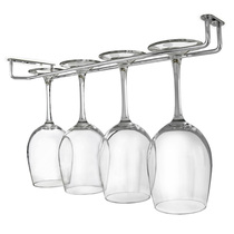 Wine goblet rack hanging bar wine cabinet upside down