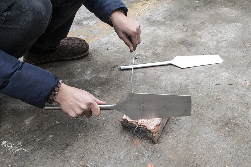 不锈钢砖刀瓦工刀双面砖刀泥刀砍砖头工具砌砖建筑用工具泥工瓦刀