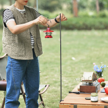 Thous Winds Camping light stand Outdoor glamping self-driving BC aluminum alloy lighting camp light stand pole