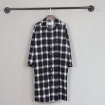 Loose large version corduroy large plaid medium-length long-sleeved shirt womens 2021 spring and autumn new large size Korean version of the tide