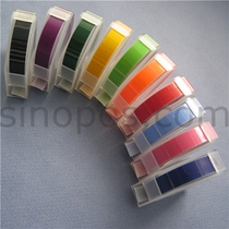 Special import Korean bump font candy color lettering with fluorescent color 3D tape color tape 9mm