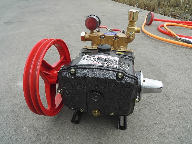 三缸柱塞泵农用水稻高压喷雾器打药机喷农药水泵免加黄油陶瓷柱塞