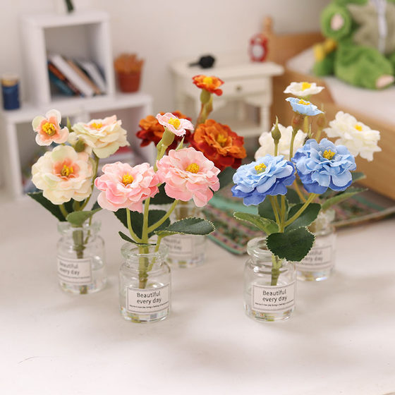 Lizora Miniature Food and Play Plant Potted Rose Mini Model 1:12 points ob11 doll house DIY ornaments
Lizora Miniature Food and Play Plant Potted Rose Mini Model 1:12 points ob11 doll house DIY ornaments