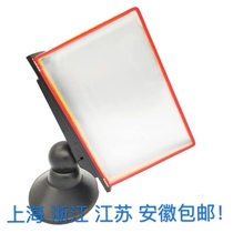 Page turning file rack color folder display rack wall-mounted desktop rotating data rack display board A4