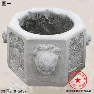 别墅庭院青石仿古井圈花苑围栏汉白玉阳光别墅水池石雕摆件井盖酒店井口清晨围栏图片