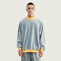 Fall and Winter Lazy Lamb Wears Men with thick tide loose big code oversize couple leisure