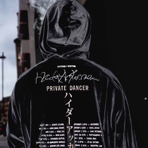 Haider Ackermann 2020SS velvet gold embroidered hoodie