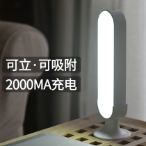 Cool led small table lamp Eye protection desk Student charging and plug-in dual-use dormitory learning artifact Bedroom bedside lamp