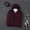 Wine red men's hood