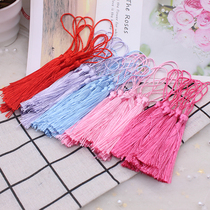 13cm long vertical long tassel spike diy handmade and wind flower hair accessories bow headwear material