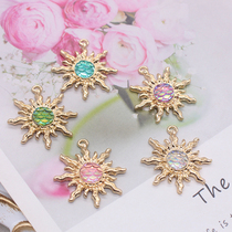 Sun Alloy Pendant Handmade diy making Bajito Lolita headdress hair ornament pendant accessories material