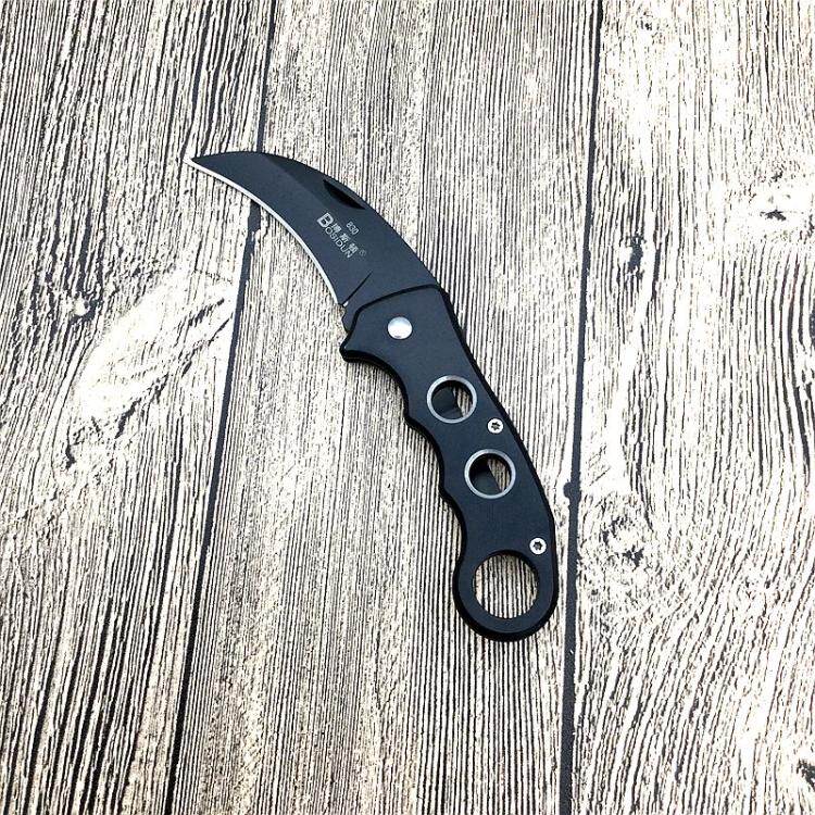 弯头弧形水果刀月牙小弯刀切水果多功能家用便携菠萝刀削水果