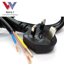 Large Ying Label Single Head 3 * 0 75 75 Square Hong Kong Singapore 3 Core 3 Ribbon Fuse Single Head Power Cord Connection Line