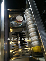 Special basket for kitchen cabinet