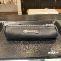 (Japanese straight hair) 11 14 Chrome hearts crate pen case