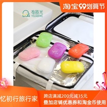 Have time travel toilet paper soap sheet portable disposable soap Paper travel carry mini hand wash piece