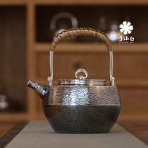 Li Xiabai silver pot sterling silver 9999 Kettle Kettle boiling water silver pot teapot