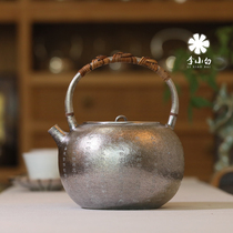 Li Xiaobai silver pot sterling silver 9999 kettle silver pot master engraved silver pot sterling silver pot sterling silver pot