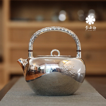 Li Xiabai silver pot sterling silver 9999 Kettle Kettle boiling water silver pot teapot
