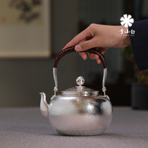 Li Xiabai silver pot sterling silver 9999 Kettle Kettle boiling water silver pot teapot