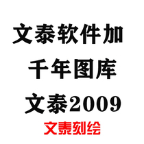 Wentai engraving 2009 Engraving plotter engraving software Chinese Wentai software