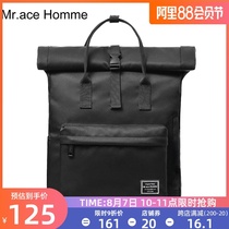 mrace backpack male Korean version of the student wild simple 15-inch computer bag large capacity travel backpack female