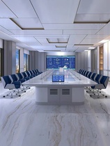 Large Conference Table Lifter Intelligent Aperitized Bar Minima Modern Training Table Light Lavish Varnish Conference Table And Chairs