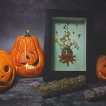 Mandela pumpkin Plant Elf Forest Photo Frame Table Octopus Pumpkin Home Personality Novelty Gift New