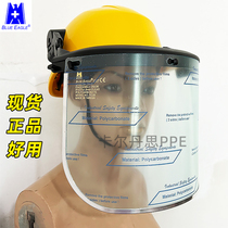 BlueEagle B1BL FC28 transparent protective mask anti-splash PC visor polished welding helmet