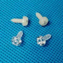 Transparent PC plastic self-tapping plastic screw Insulation screw M3*8 Self-tapping plastic screw Self-tapping screw