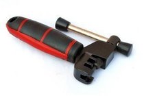 Mountain bike chain cutter chain screener chain removal chain tool (red handle chain cutter)