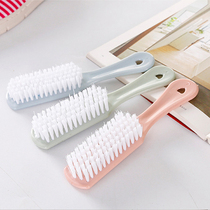 Plastic small brush Shoe cleaning soft bristle shoe washing brush Multi-function bathroom floor brush laundry brush with shoe rack