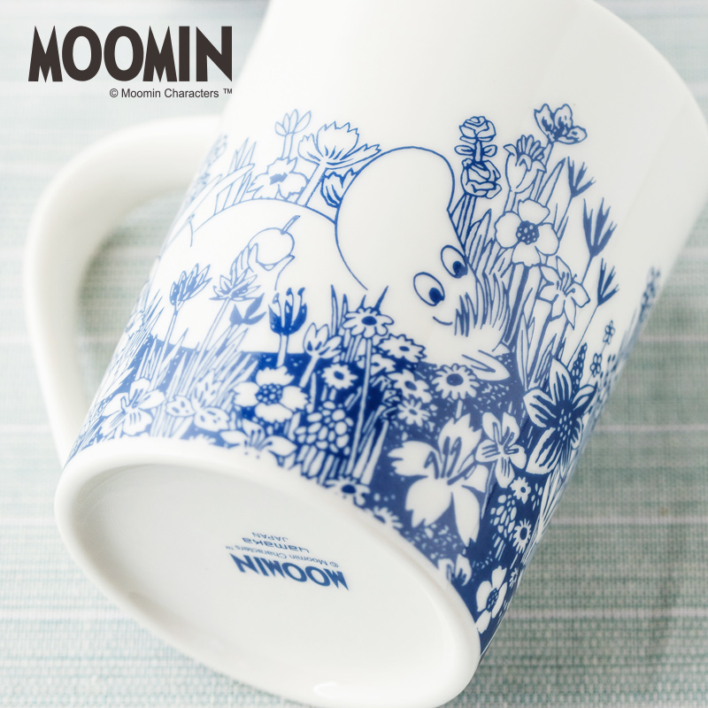 Imported from Japan cartoon cup Finland Moomin Moomin ceramic cup keller cup couples contracted ultimately responds cup