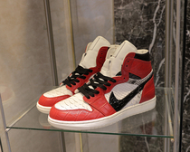 21Kcustom sneakers custom AJ1 crocodile python leather passenger system for changing leather Chicago basketball shoes Private bookings