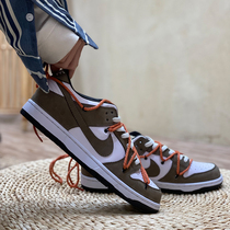 dunk custom ow joint section low help 21Kcustom sneakers custom off-white suede dime passenger system