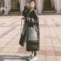2022 new Korean style loose bread coat down jacket winter coat for women in black cotton coat