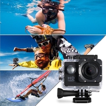 High Definition Sports Camera Diving Waterproof Camera Motorcycle Bike Helmet Riding Tour Recorder Swimming