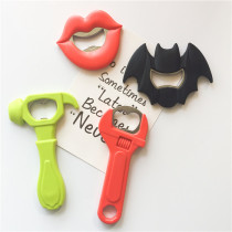 2019 new product bottle screwdriver Creative stickers bottle opener Refrigerator stickers Batman hammer soft glue magnet Home accessories