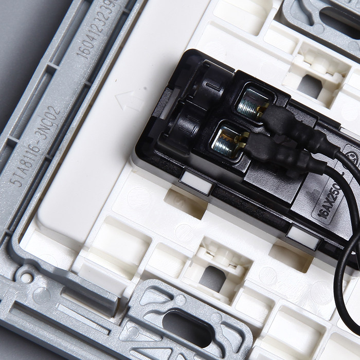 西门子睿致系列开关插座面板一开单控带led指示86型开关面板正品