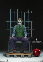 (SOLD) Sideshow DC 300717 Dark Knight Joker Prison Scene PF Statue